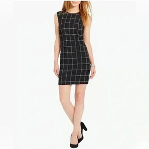 Lauren Ralph Lauren Black and White Checkered Dress